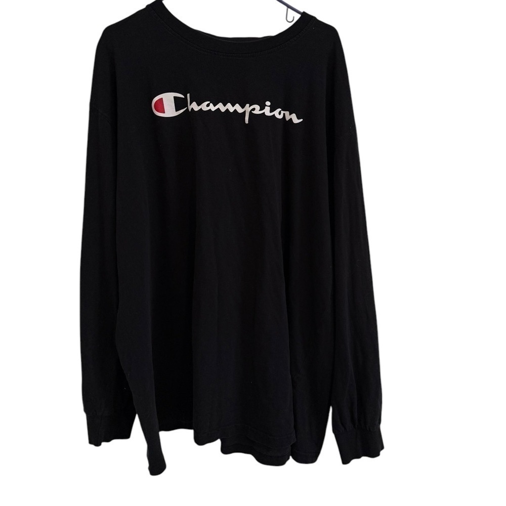 Champion Black Long Sleeve Shirt 2XLT